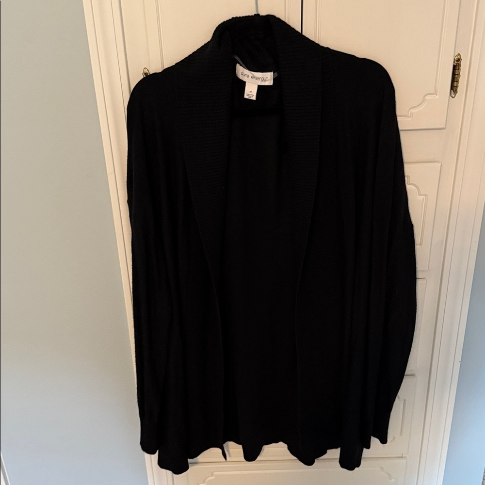 Pure Energy Black Cardigan, from Nordstrom.